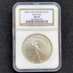 2006-P NGC MS70 �x���E�t�����N�����E�T�C�G���e�B�X�g����L�OS$1���