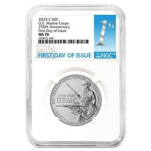 2025-S 50�Z���g UNC �N���b�h �A�����J�C���� 250���N�L�O NGC MS70 FDI �t�@�[�X�g