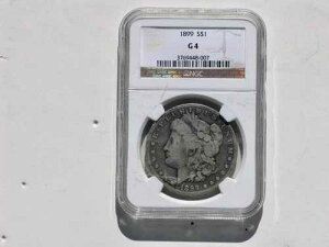 1899 GO4 ���[�K�� �V���o�[ �h�� NGC G04 G4 4 $1 �R�C�� �O���[�h US United 007
