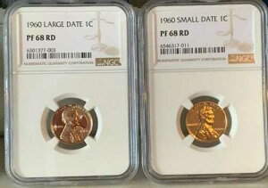 1960�N P NGC PF 68 RD ���[�W���X���[���f�C�g ���b�h�v���[�t �����J�[�� �W���X�e�B�X�X�P�[�� ���x��