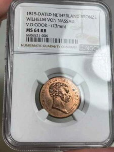 1815�N�I�����_�����_�� - NGC MS64 RB - ���B���w�����E�t�H���E�i�b�T�E