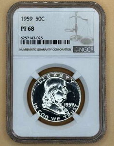 NGC 1959 PF68 50�Z���g�ݕ� - �����ȃR���X�e�B�e���[�V�����V���o�[�t�����N�����n�[�t�_���[