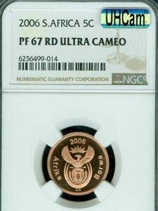 2006�N ��A�t���J 5�Z���g NGC PF67 MAC UHCam & MAC SPOTLESS 1637�N���� *