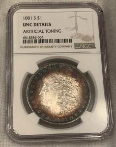 1881-S �����K���E�_���[ NGC BU UNC �ڍ� MS ����̂����� �u���[�x���[ ���C���{�[�g�[��
