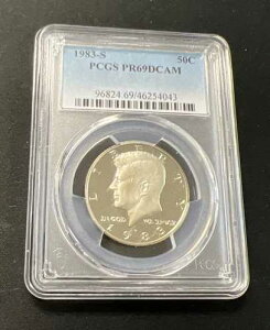 1983-S 50�Z���g �P�l�f�B �n�[�t�_���[ PCGS PR69DCAM - �N���b�h
