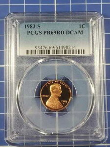 1983-S �����J�[���L�O�Z���g PR69 RD DCAM PCGS �u���[���x��