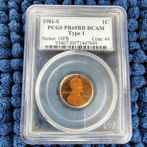 1981-S �v���[�t �����J�[���L�O�Z���g - PCGS PR 69 DCAM - �^�C�v 1 - �����Z���g