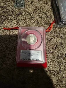 2004-s 25�Z���g �V���o�[ pcgs pr69dcam �t�����_�B�N�H�[�^�[