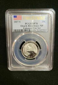 2017-S �t�@�[�X�g�X�g���C�N PCGS SP70 �I�U�[�N�E���o�[�E�F�C�Y��������