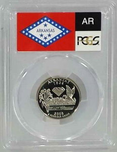 2003�N - S�N���b�h�E���V���g���E�N�H�[�^�[ - �A�[�J���\�[�B - PCGS PR69DCAM - �t���b�O�V���[�Y
