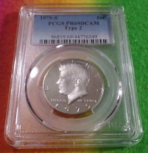 1979-S �P�l�f�B �n�[�t �h�� PCGS PR69DCAM �^�C�v 2 !!!NICE!!!
