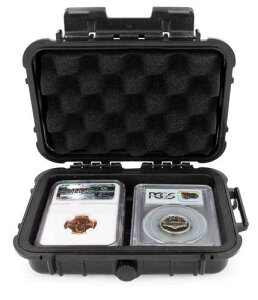 CASEMATIX �R�C���X���u�P�[�X ? PCGS�܂���NGC�O���[�h�R�C��4�����[�\�A�h���t�H�[��