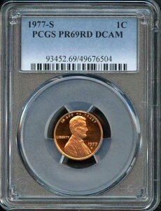 PCGS - �����J�[���L�O�Z���g - 1�Z���g - 1977�N S - PR-69 -RD - DCAM - 93452