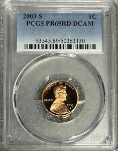 2003 S �����J�[���L�O�� 1�Z���g PCGS PR 69 RD DCAM
