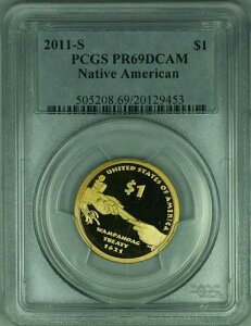 2011-S �T�J�K�E�B�A/�l�C�e�B�u�A�����J�� 1�h���d�� PCGS PR69DCAM