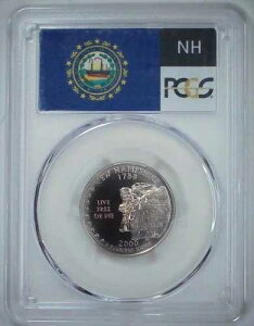 2000-S 25�Z���g �B�N�H�[�^�[ �j���[�n���v�V���[ PCGS PR69DCAM CLAD 24clr0528