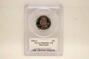 PCGS PR69DCAM 2000-S 25�Z���g �����[�����h�B 25�Z���g�d�� ���V���[�Y