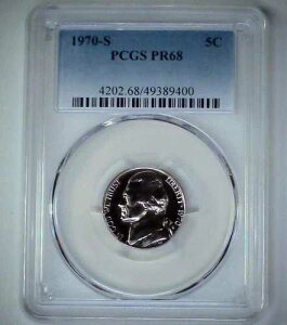 1970-S 5C �W�F�t�@�[�\���j�b�P�� PCGS PR68 25stt0213