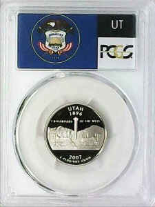 2007-S 25�Z���g ���^�B�N�H�[�^�[�ݕ� PCGS PR69 DCAM CLAD 22car0613