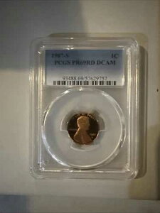 1987-S 1�Z���g �����J�[���L�O�� �v���[�t�Z���g - PCGS PR69RD DCAM