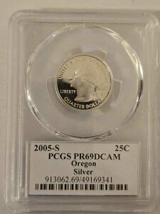 2005-S 25�Z���g �N���b�h �I���S���B �N�H�[�^�[ PCGS PR69DCAM �{���̔������R�C��