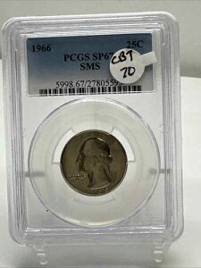 1966�N SMS ���V���g�� �N�H�[�^�[ PCGS SP67 Cb7-70