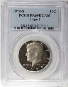 1979-S �P�l�f�B �v���[�t �n�[�t�_���[ �^�C�v1 PCGS PF69 DCAM �f�B�[�v�J���I 50�Z���g