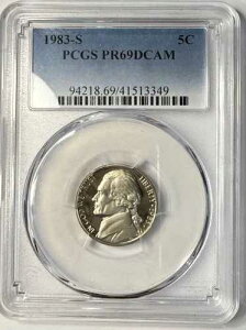 1983-S - PCGS PR69DCAM - �W�F�t�@�[�\���E�v���[�t�E�j�b�P���BUSGM05SL