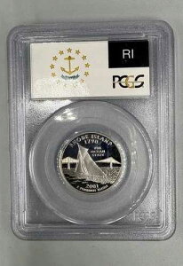 2001-S 25�Z���g PCGS PR69 DCAM ���[�h�A�C�����h�B�N�H�[�^�[