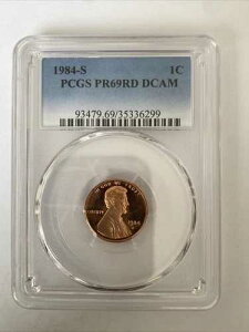 1984�N S 1C �����J�[�� �Z���g �v���[�t PCGS PR69DCAM T33