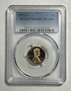 1992�N S �����J�[���L�O�� �v���[�t �Z���g/�y�j�[ PCGS PR69RD DCAM