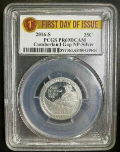 PCGS PR69DCAM 2016-S �J���o�[�����h ���V���g�� �N�H�[�^�[ 25�Z���g �X�[�p�[�W�F�� BU PQ c11