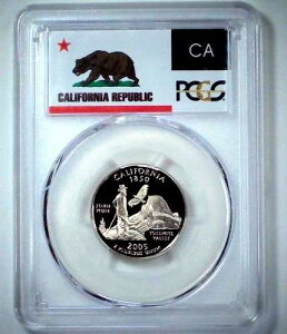 2005-S 25�Z���g �B�N�H�[�^�[ PCGS PR69 DCAM �J���t�H���j�A�N���b�h 25wct0109