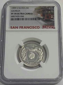 1999�N S�v���[�t�V���o�[ �W���[�W�A�N�H�[�^�[ NGC PF70 �E���g���J���I 25�Z���g�g�����[