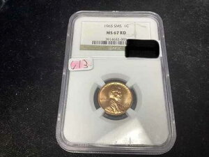 1965�N SMS �����J�[���L�O�Z���g NGC MS67 RD #613