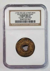 1930-1958�N �j���[���_���f�C���[ - 1�N�H�[�g�ቷ�E�ۋ��� - �A���]�i�B�O���[�u - NGC MS63