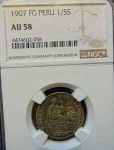 �y���[ 1907 FG 1/5 �\�� AU 58 NGC