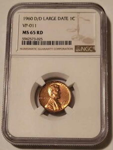 1960�N D/D �����J�[���L�O�Z���g ���[�W�f�C�g RPM VP-011 MS65 ���b�h NGC
