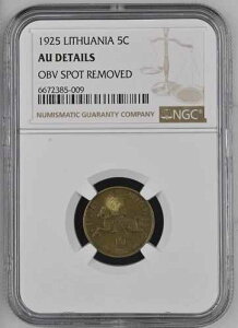 ���g�A�j�A 5 Centai 1925 NGC AU �ڍ� �\�ʃX�|�b�g�����ς�