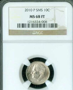 2010 P ���[�Y�x���g �_�C�� NGC MS68 FT SMS MAC �X�|�b�g���X�B