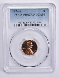 PR69 RD DCAM 1974-S �����J�[���L�O�Z���g PCGS �u���[���x��