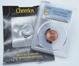 2000�N �����J�[���L�O�� 1�Z���g �`�F���I�X �Z���g PCGS MS64RD COA�t�� - U2404