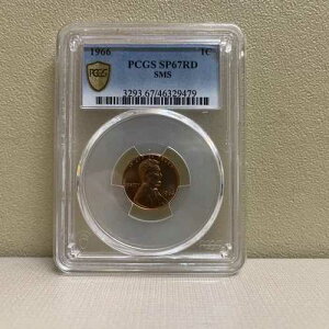 1966-P PCGS SP67RD SMS �����J�[�� �Z���g �v���[�t 1C