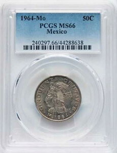 ���L�V�R �G�X�^�h�X �E�j�h�X 1964 50 �Z���^�{�X �R�C�� PCGS �F�� ������ MS66