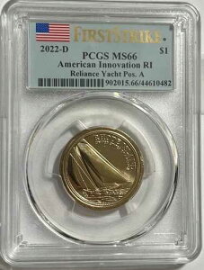 2022�N D A RI �A�����J���E�C�m�x�[�V�����E�_���[�E�����C�A���X�E���b�g PCGS MS66 �t�@�[�X�g�E�X�g���C�N