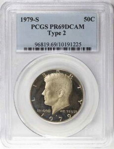 1979-S �P�l�f�B �v���[�t �n�[�t�_���[ �^�C�v2 PCGS PR69 DCAM �f�B�[�v�J���I 50�Z���g �N���A S