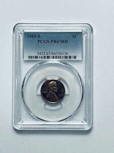 1969-S �����J�[���L�O�ك��o�[�X�Z���g PCGS PR67RD