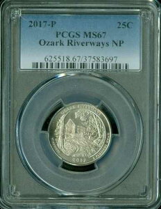 2017 P �I�U�[�N�X ���o�[�E�F�C�Y �N�H�[�^�[ PCGS MS67 2ND FINEST REGISTRY *