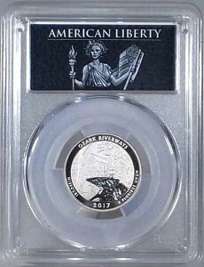 2017�N - ��I�U�[�N�E���o�[�E�F�C�Y���������N�H�[�^�[ - PCGS SP70 �G���n���X�h UNC - FDOI