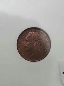 1916�N �C�^���A 1�Z���g CENTESIMO 1C MS64RB NGC �O���[�h�R�C�� MS 64